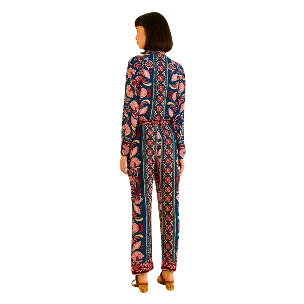 {SOLD}‼️ NWT’s 🏷️ FARM RIO Seashell Tapestry Cargo Pants 🌴 🐚 - Picture 5 of 6